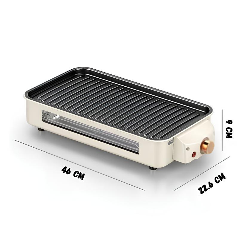 griglia elettrica no fumo per cuocere carne pesce e verdure