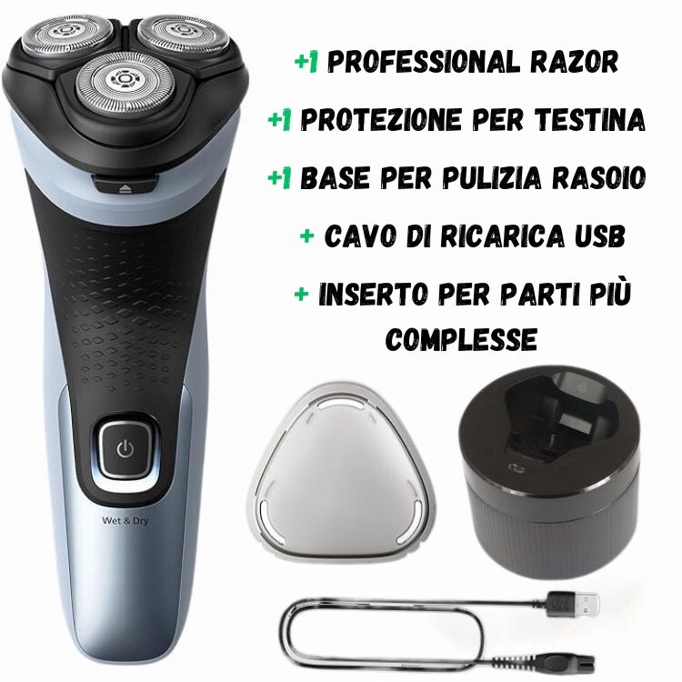 rasoio elettrico uomo e donna