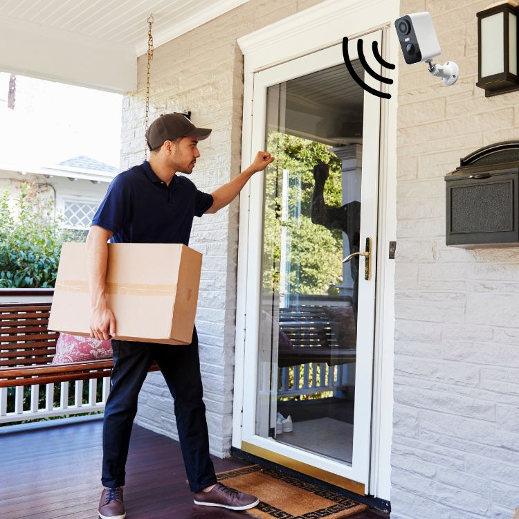 videocamera di sicurezza per esterno wi-fi con scheda sim e pannello solare