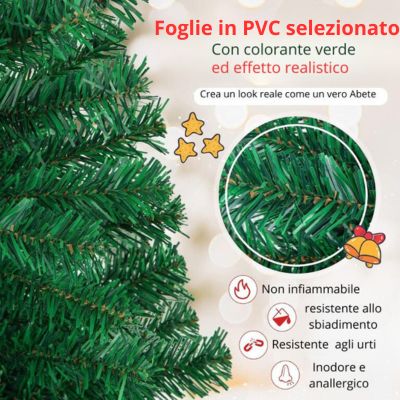 albero di natale realistico