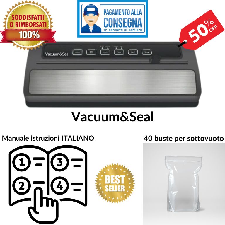sigillatrice sottovuoto per alimenti