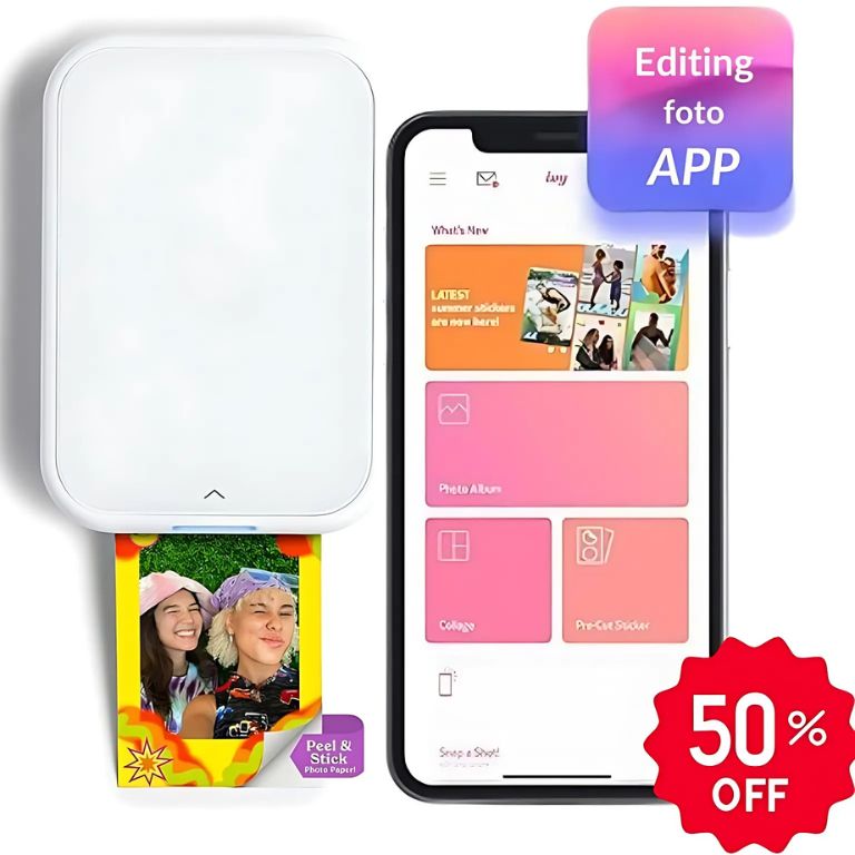 mini stampante portatile per smartphone e iphone