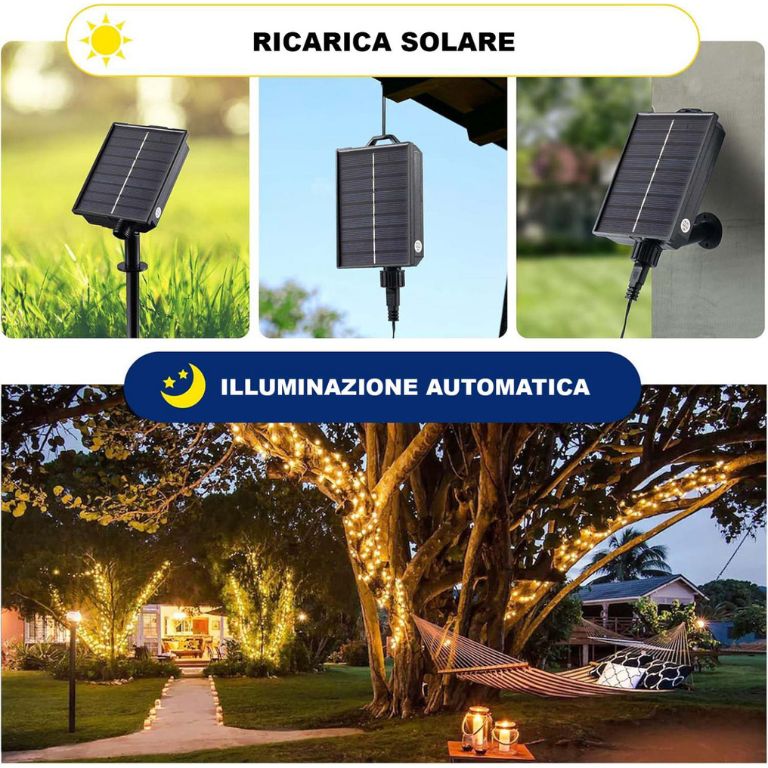 luci led natalizie