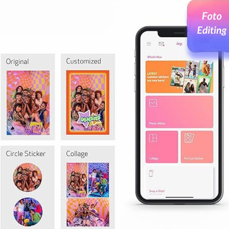 mini stampante portatile per smartphone e iphone