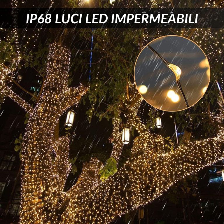 luci led natalizie