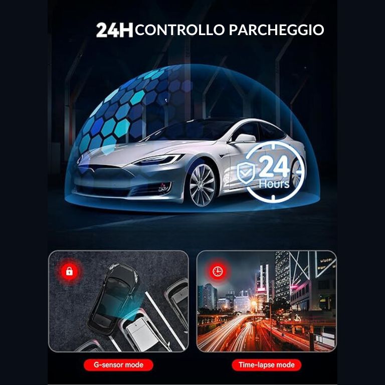 telecamera di scurezza per autovetture