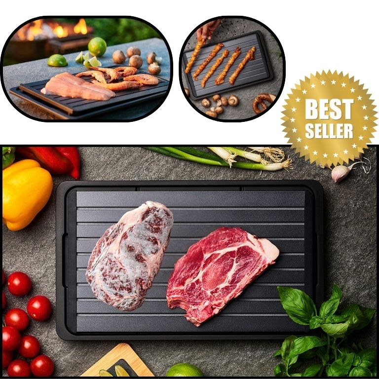 piastra scongelante per alimenti