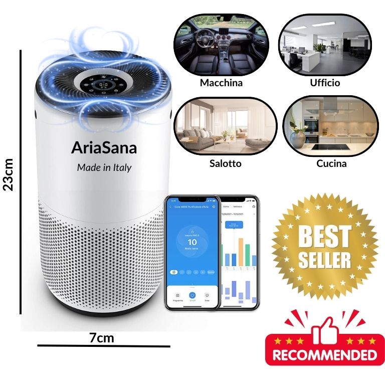 purificatore d'aria a raggi UV