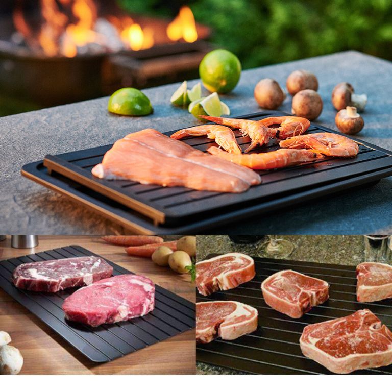 piastra scongelante per alimenti